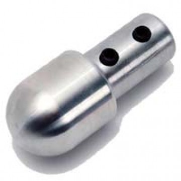 Aluminum Alloy rasp handle - Silver